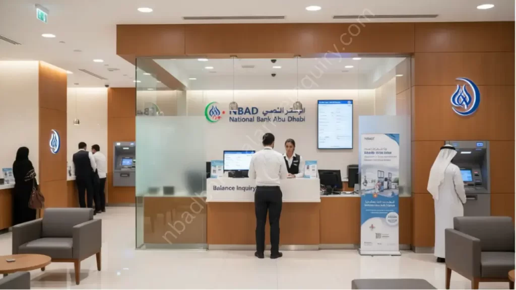 NBAD Balance Inquiry at Branch